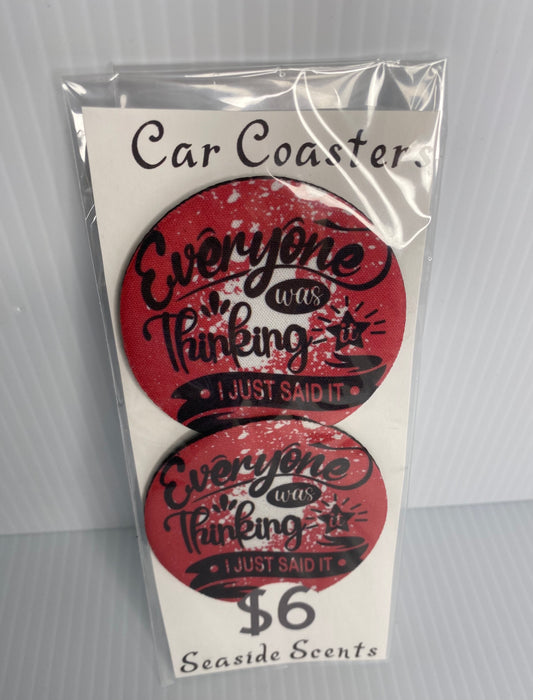 Car Coasters Sing in the Car