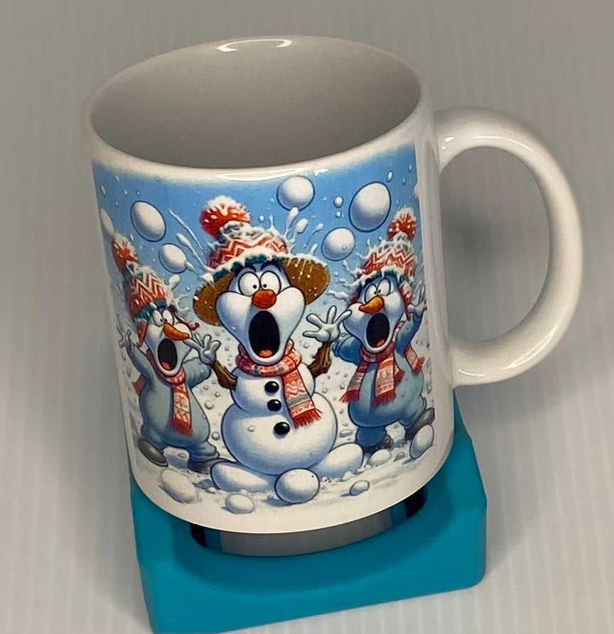 Coffee Cup -Snowball Fight