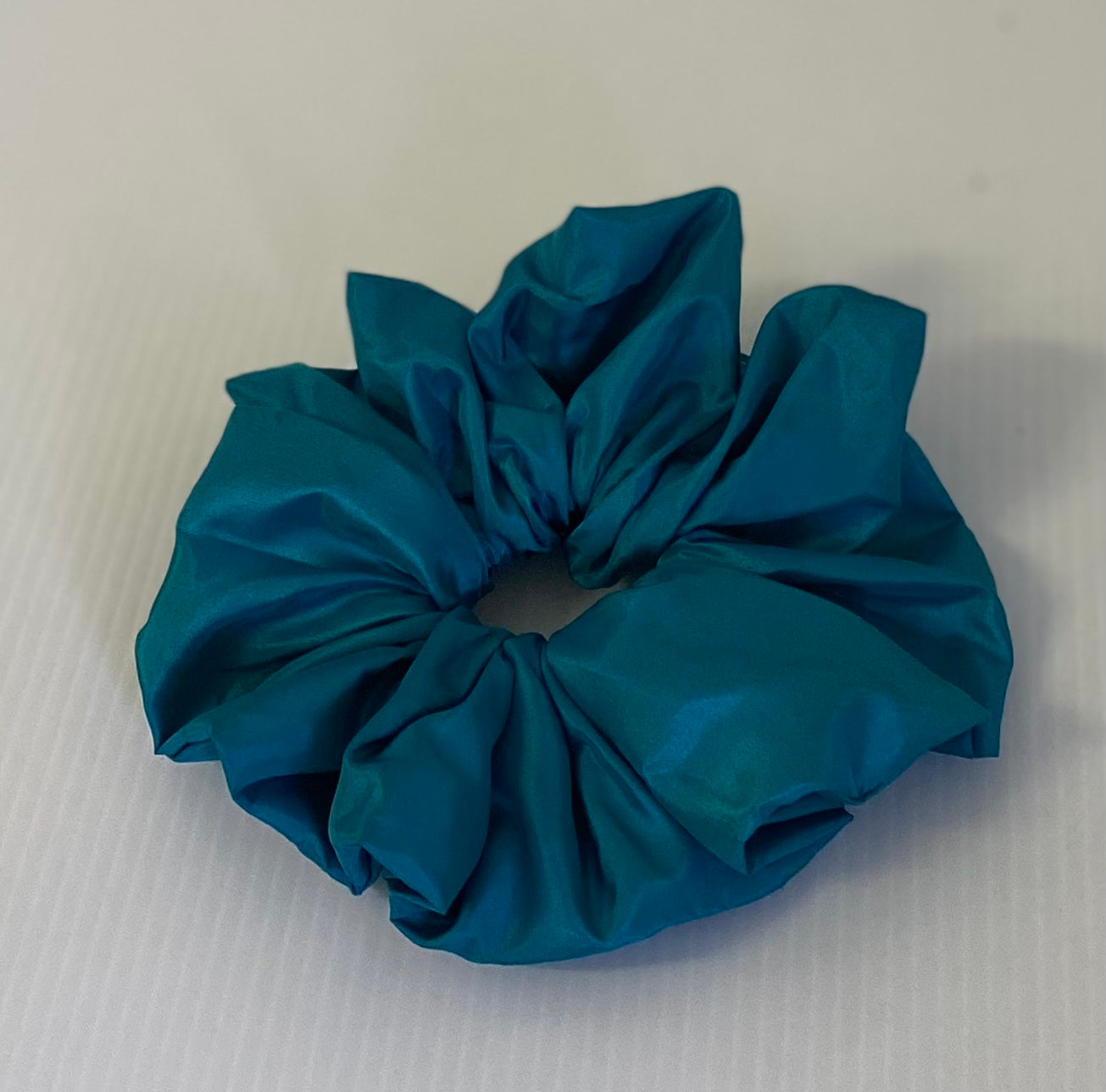 Hair Scrunchies XXL -Green Taffeta